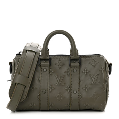 Louis Vuitton Monogram Seal Keepall XS Khaki 1 of 11