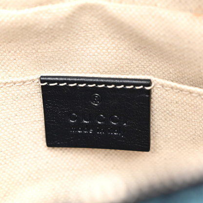 Gucci Monogram Multicolor Matelasse Diagonal Small GG Marmont Chain Shoulder Bag Pink Blue Green Red Light Blue 6 of 10