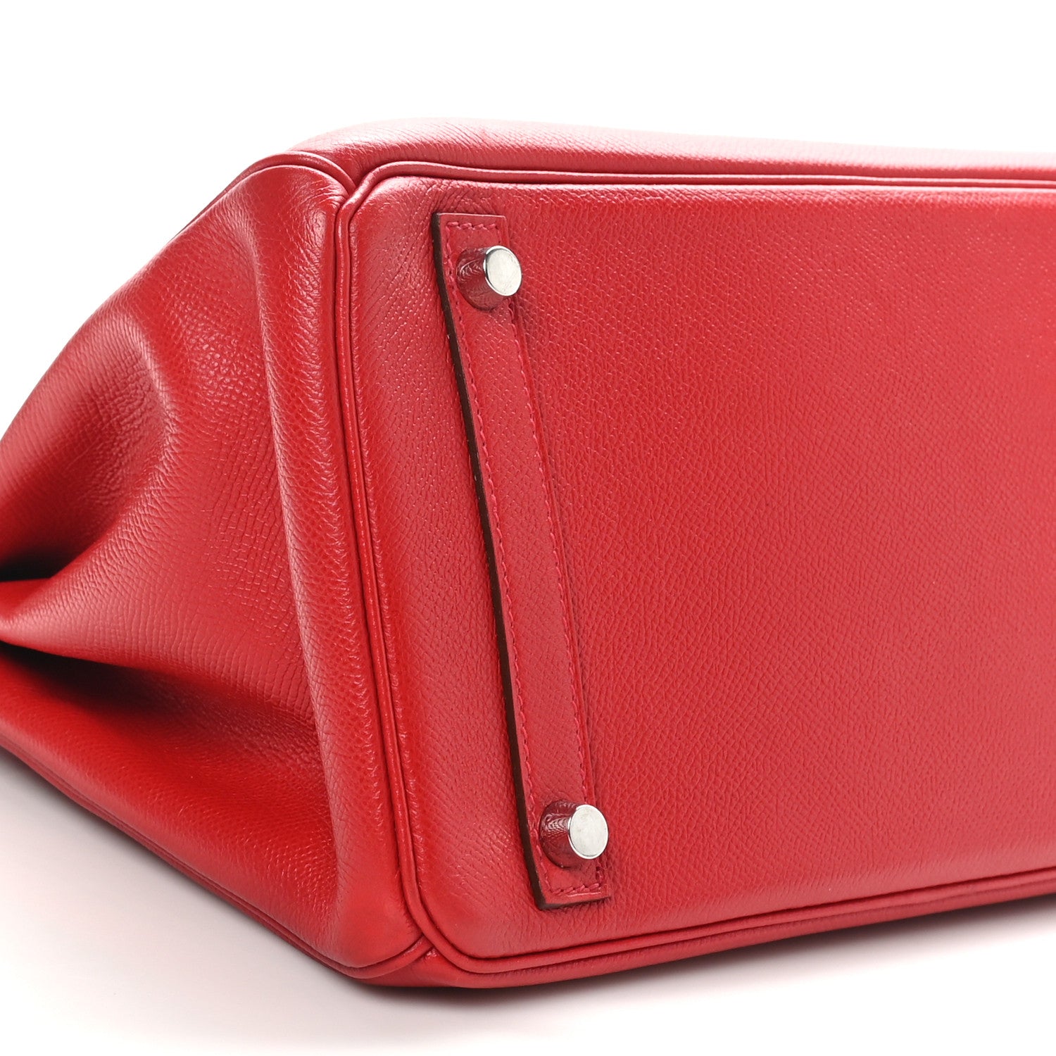 Hermes Epsom Birkin 30 Rouge Casaque 9 of 10