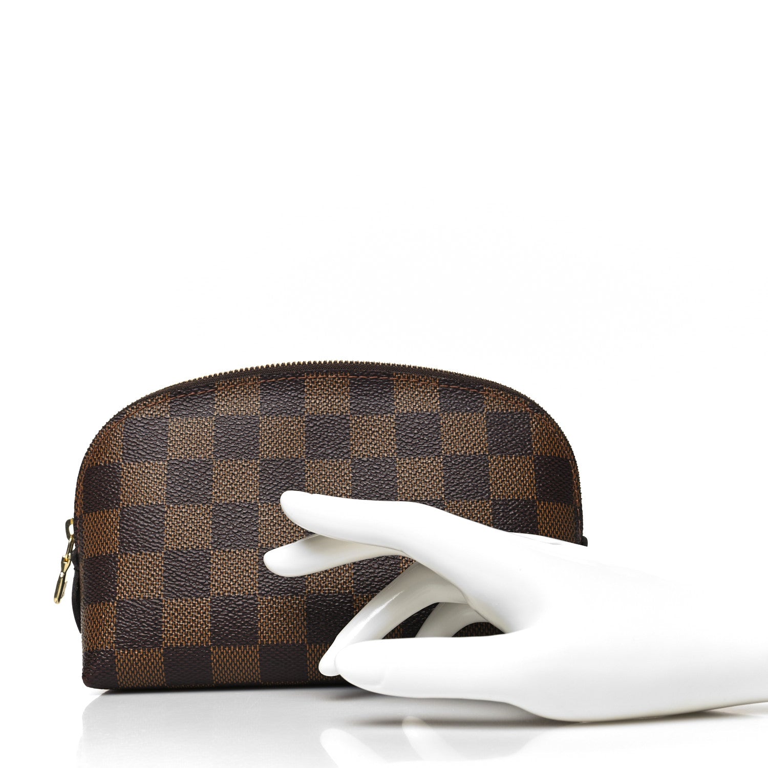 Louis Vuitton Damier Ebene Cosmetic Pouch 2 of 9
