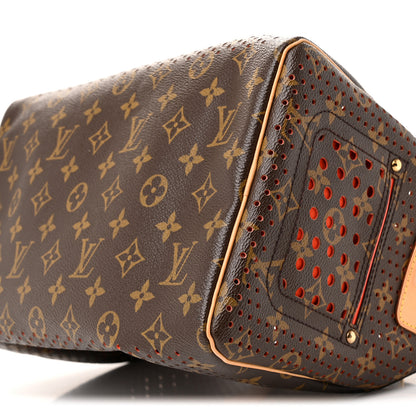 Louis Vuitton Monogram Perforated Speedy 30 Orange 9 of 11