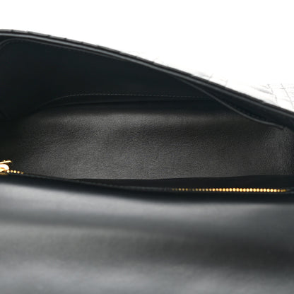 Christian Dior Calfskin Cannage Medium Caro Bag Black 5 of 12