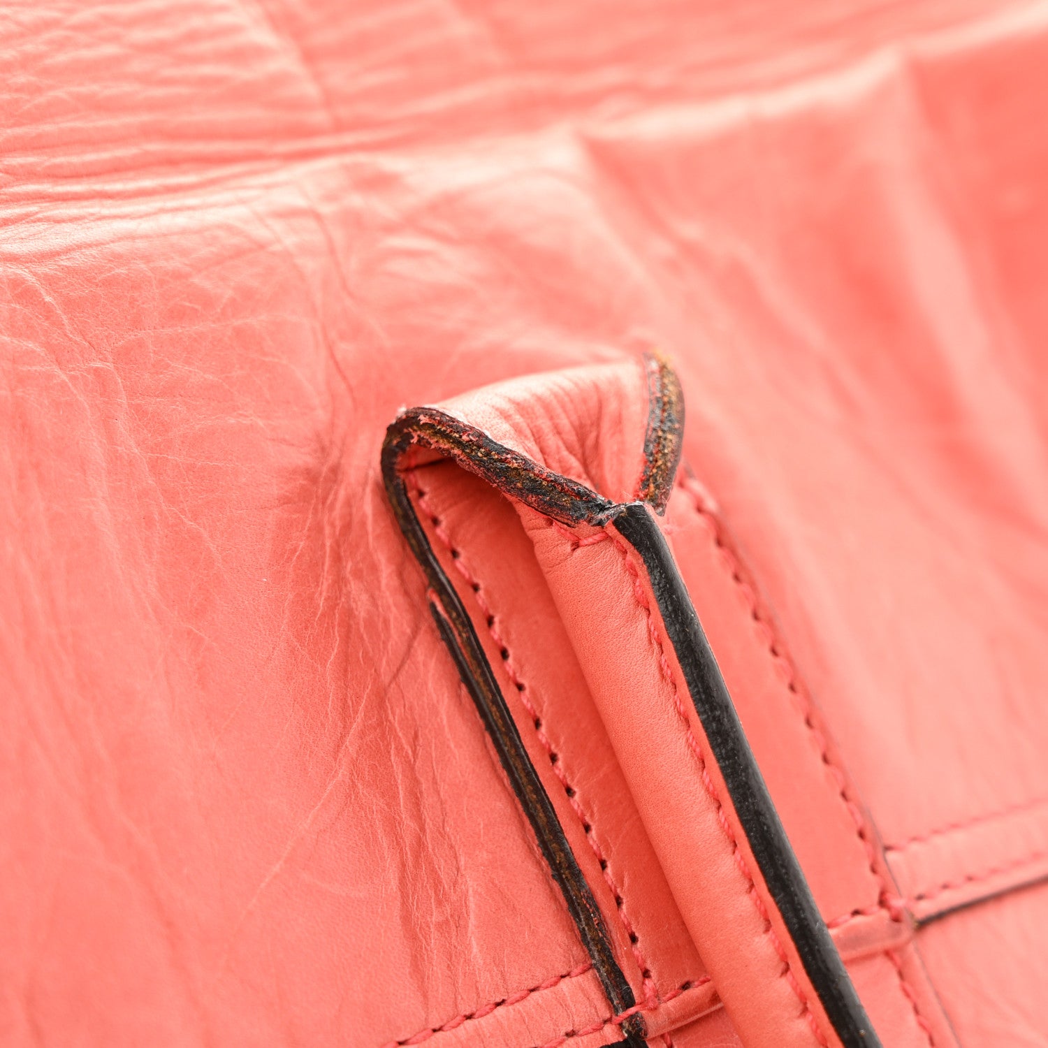 Mulberry Natural Leather Bayswater Coral 16 of 17