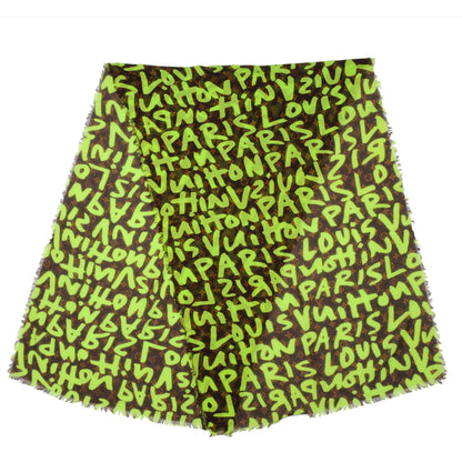 Louis Vuitton Cotton Graffiti Green 1 of 5