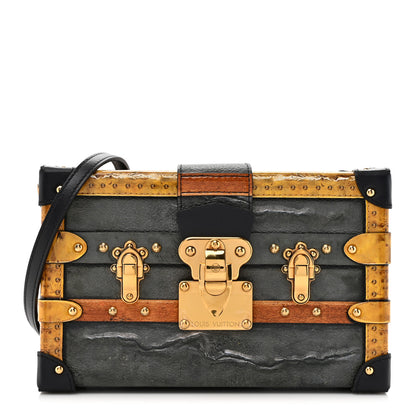 Louis Vuitton Canvas Calfskin Transformed Monogram Petite Malle 1 of 10