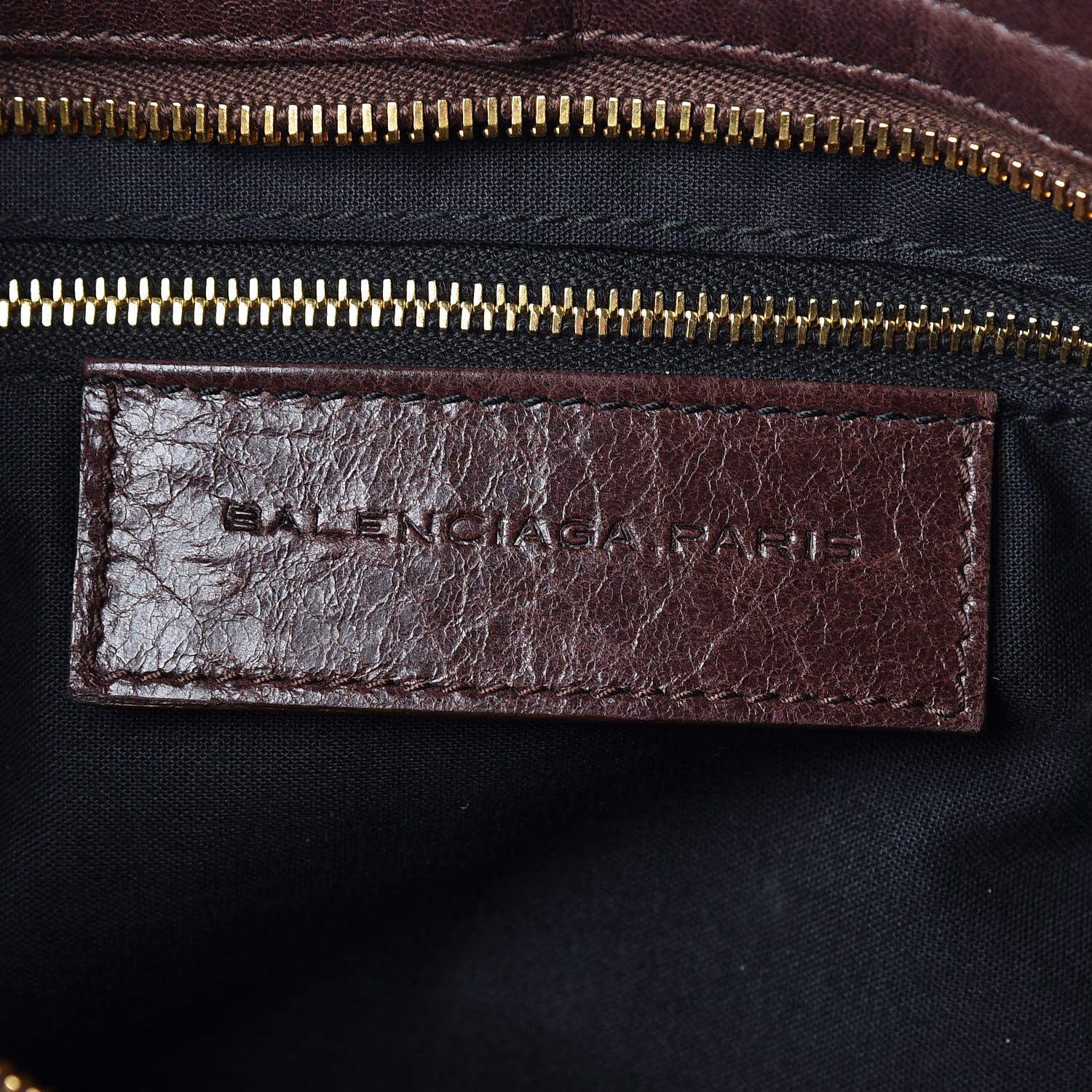 Balenciaga Agneau Giant 12 Gold Hardware City Cigare Fonce 6 of 16