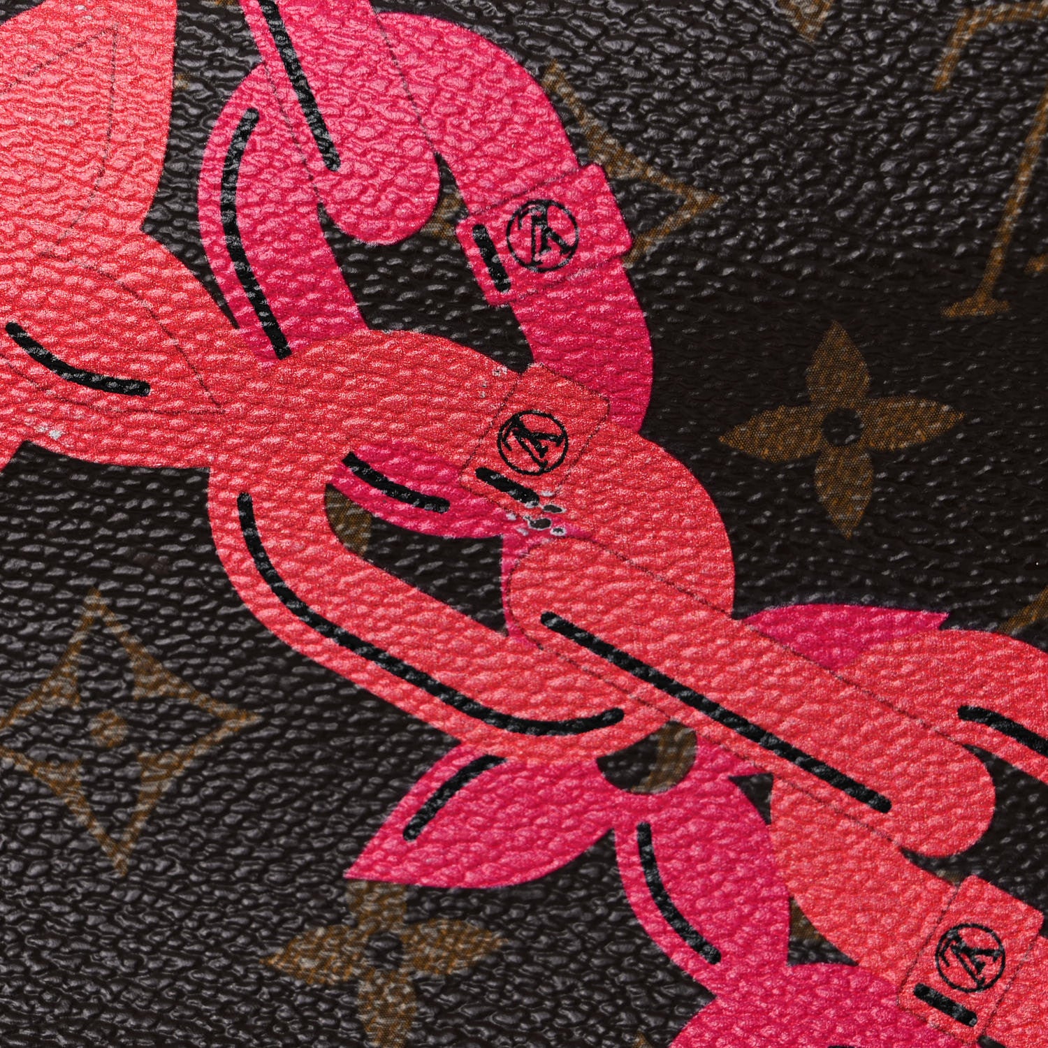 Louis Vuitton Monogram Bay Neverfull MM Rose Ballerine Poppy 15 of 26