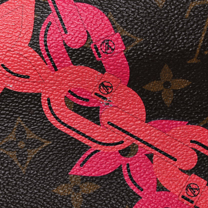 Louis Vuitton Monogram Bay Neverfull MM Rose Ballerine Poppy 15 of 26