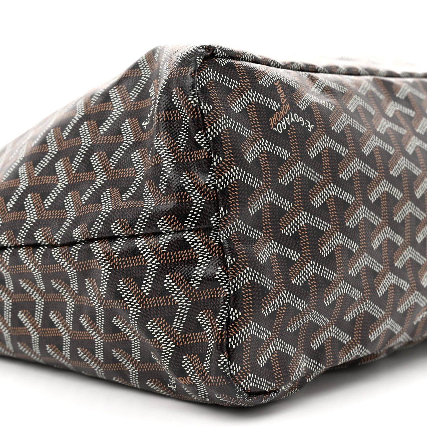 Goyard Goyardine Saint Louis PM Black Gold 9 of 12