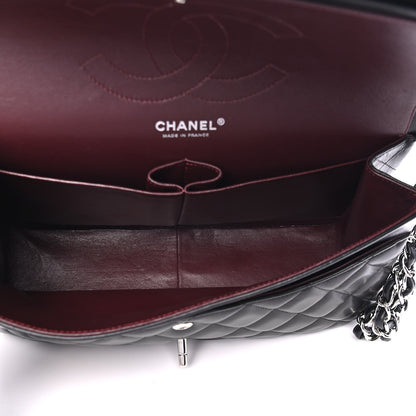 Chanel Lambskin Quilted Jumbo Double Flap Black 4 of 4