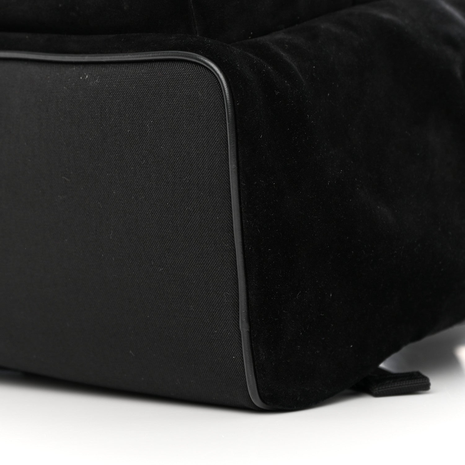 Saint Laurent Suede City Backpack Black 10 of 11
