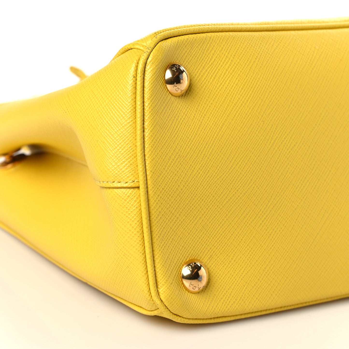 Saffiano Small Galleria Double Zip Tote Soleil