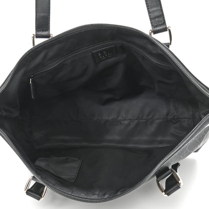Gucci Nylon Monogram Medium Abbey Tote Black 4 of 11