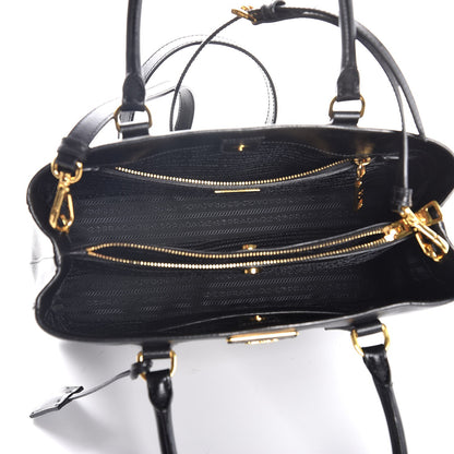 Prada Saffiano Lux Medium Tote Black 6 of 9