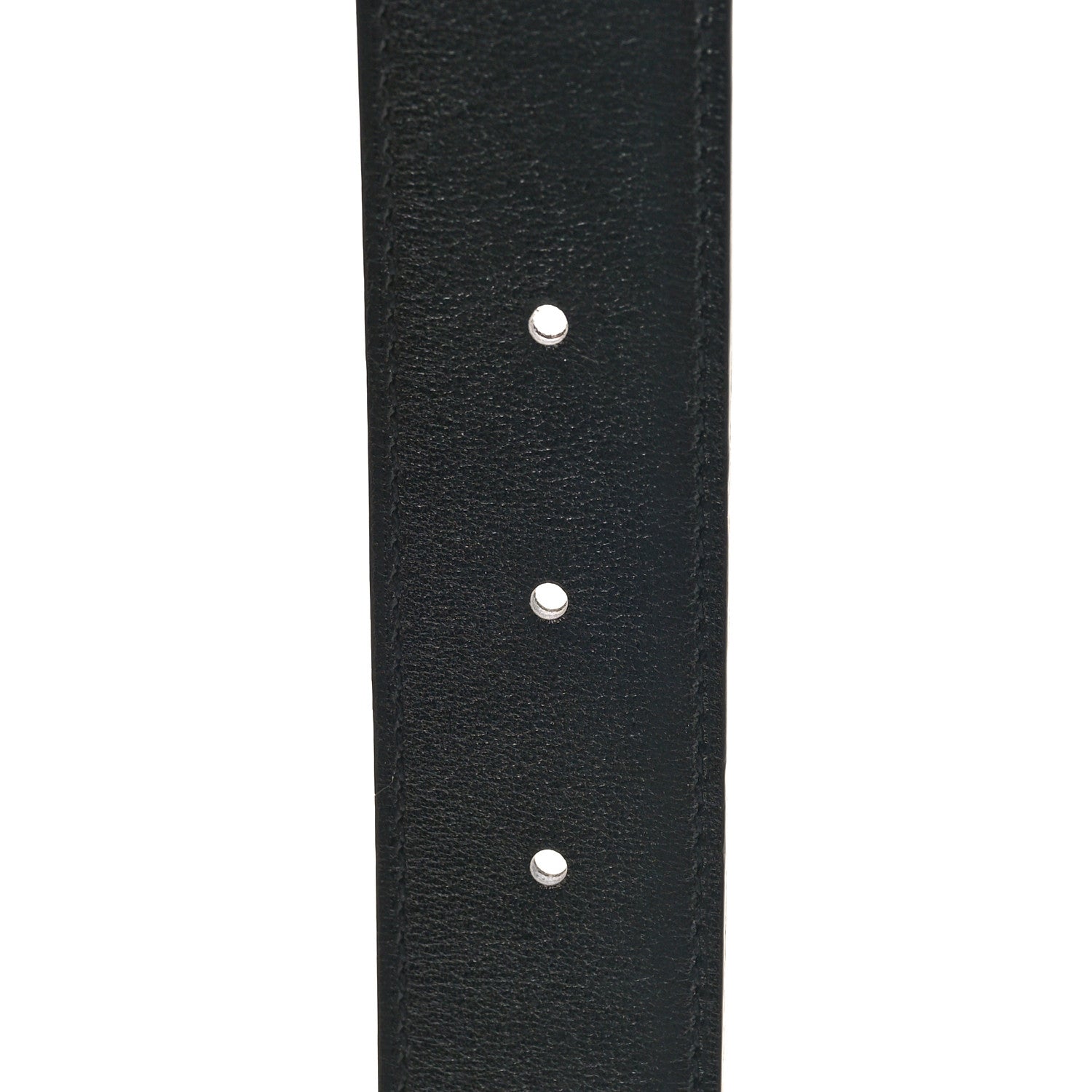 Hermes Swift Togo 32mm H Belt 100 40 Black Chocolate 3 of 5
