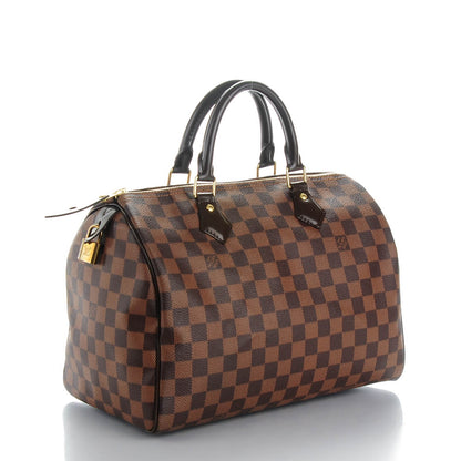 Louis Vuitton Damier Ebene Speedy 30 3 of 8