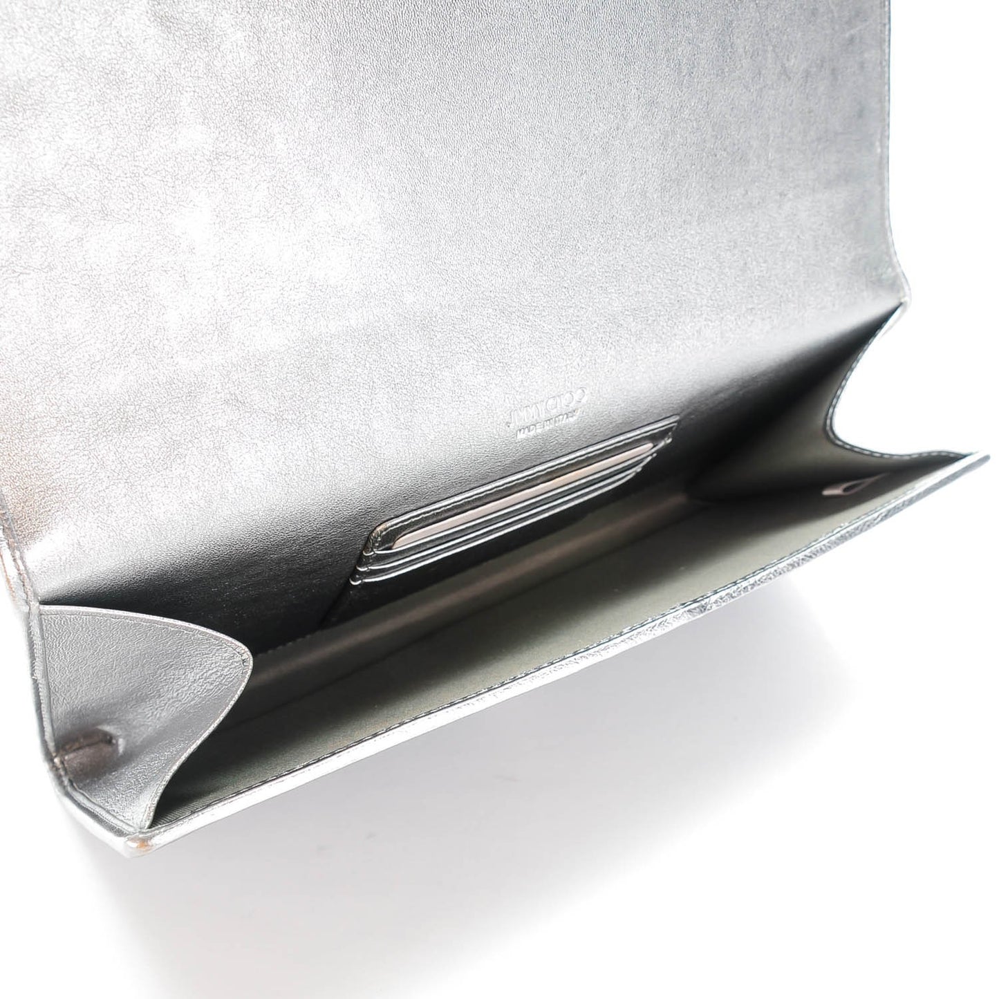 Lame Glitter Maia Clutch Grey