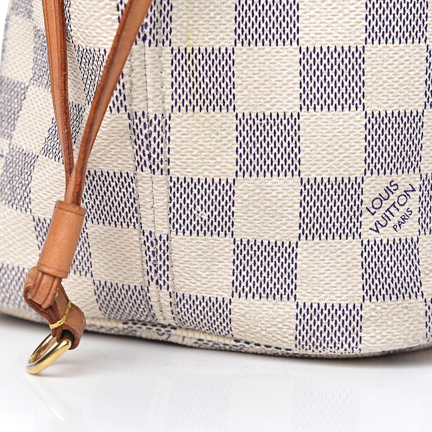 Louis Vuitton Damier Azur Neverfull MM 17 of 20