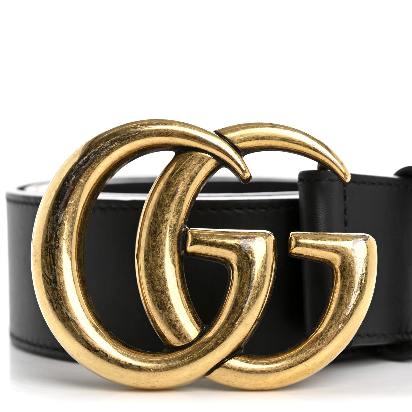Calfskin Double G 40mm Belt 115 46 Black