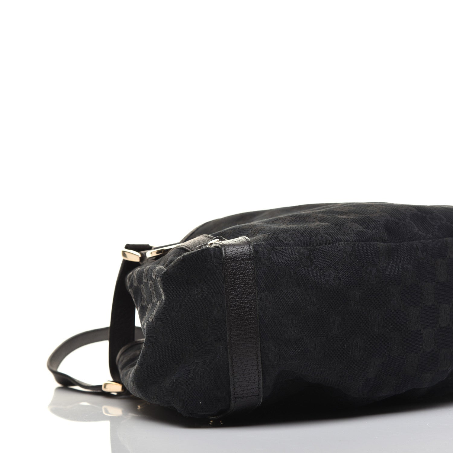 Gucci Monogram Medium Abbey Shoulder Bag Black 7 of 8