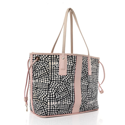 MCM Visetos Medium Liz Reversible Shopper Tote Soft Pink 7 of 21