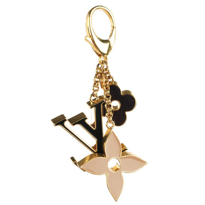 Louis Vuitton Fleur De Monogram Bag Charm Dore 3 of 5