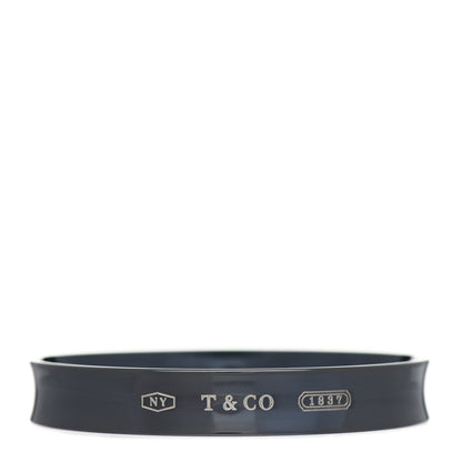 Tiffany Titanium 1837 Bangle Bracelet 1 of 4