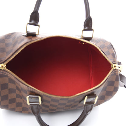 Louis Vuitton Damier Ebene Speedy Bandouliere 30 5 of 8