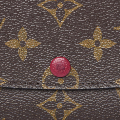 Louis Vuitton Monogram Emilie Wallet Fuchsia 7 of 11