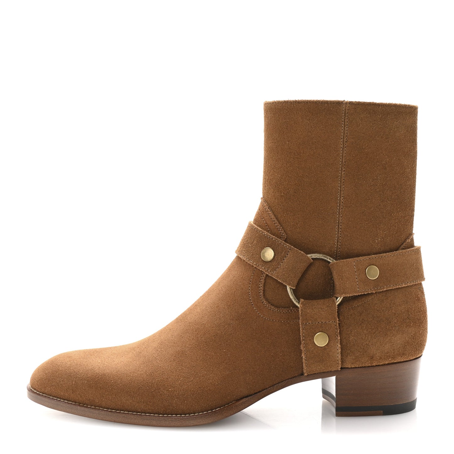 Suede Calfskin Mens Wyatt Harness Boots 42.5 Land