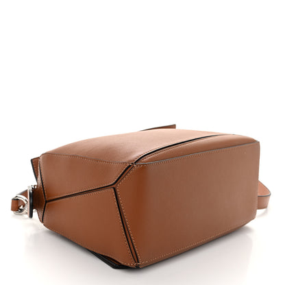 Loewe Calfskin Small Puzzle Bag Tan 5 of 10