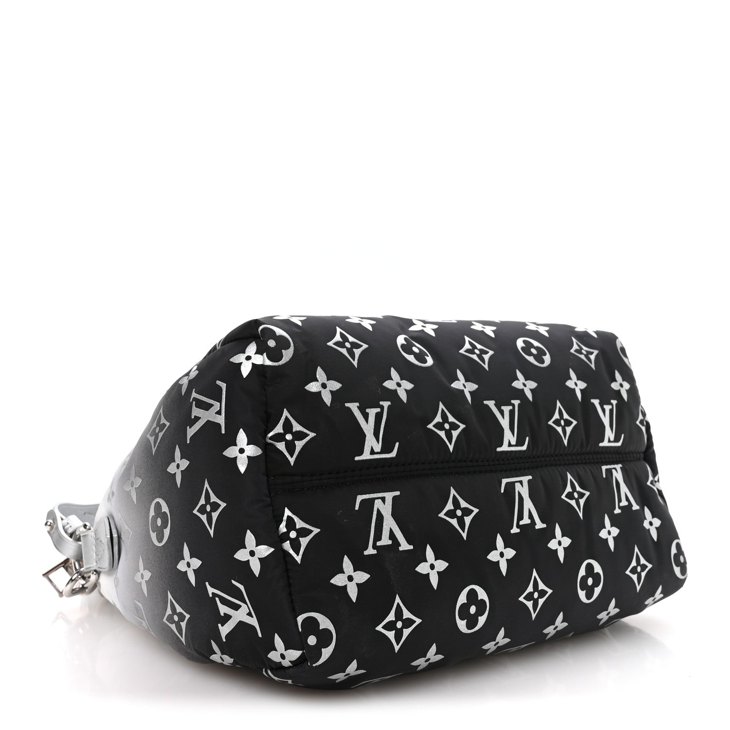 Louis Vuitton Nylon Monogram Gradient LV Snow Speedy Bandouliere 25 Frost 4 of 9