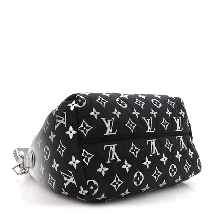 Louis Vuitton Nylon Monogram Gradient LV Snow Speedy Bandouliere 25 Frost 4 of 9