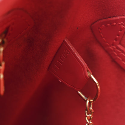 Louis Vuitton Epi Petit Bucket 23 Rouge 7 of 12