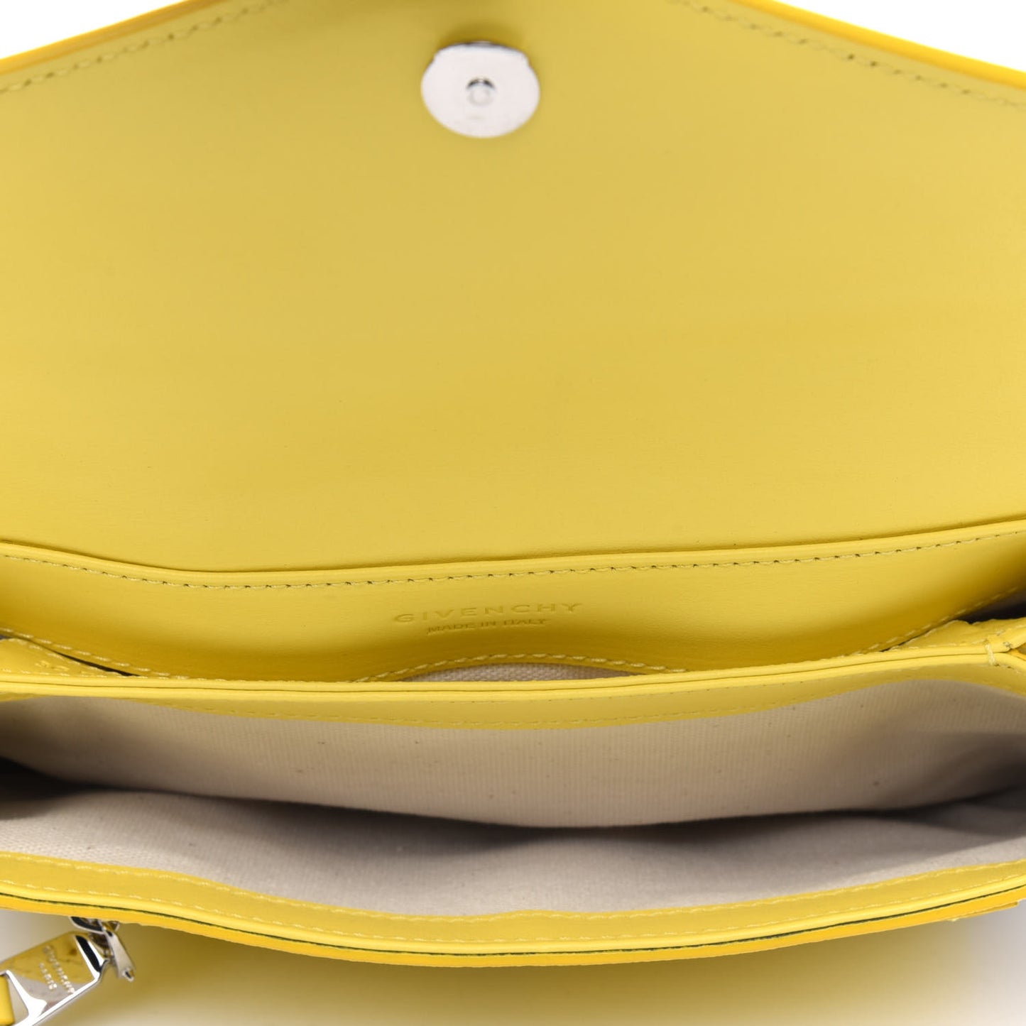 Calfskin Duetto Crossbody Bag Yellow