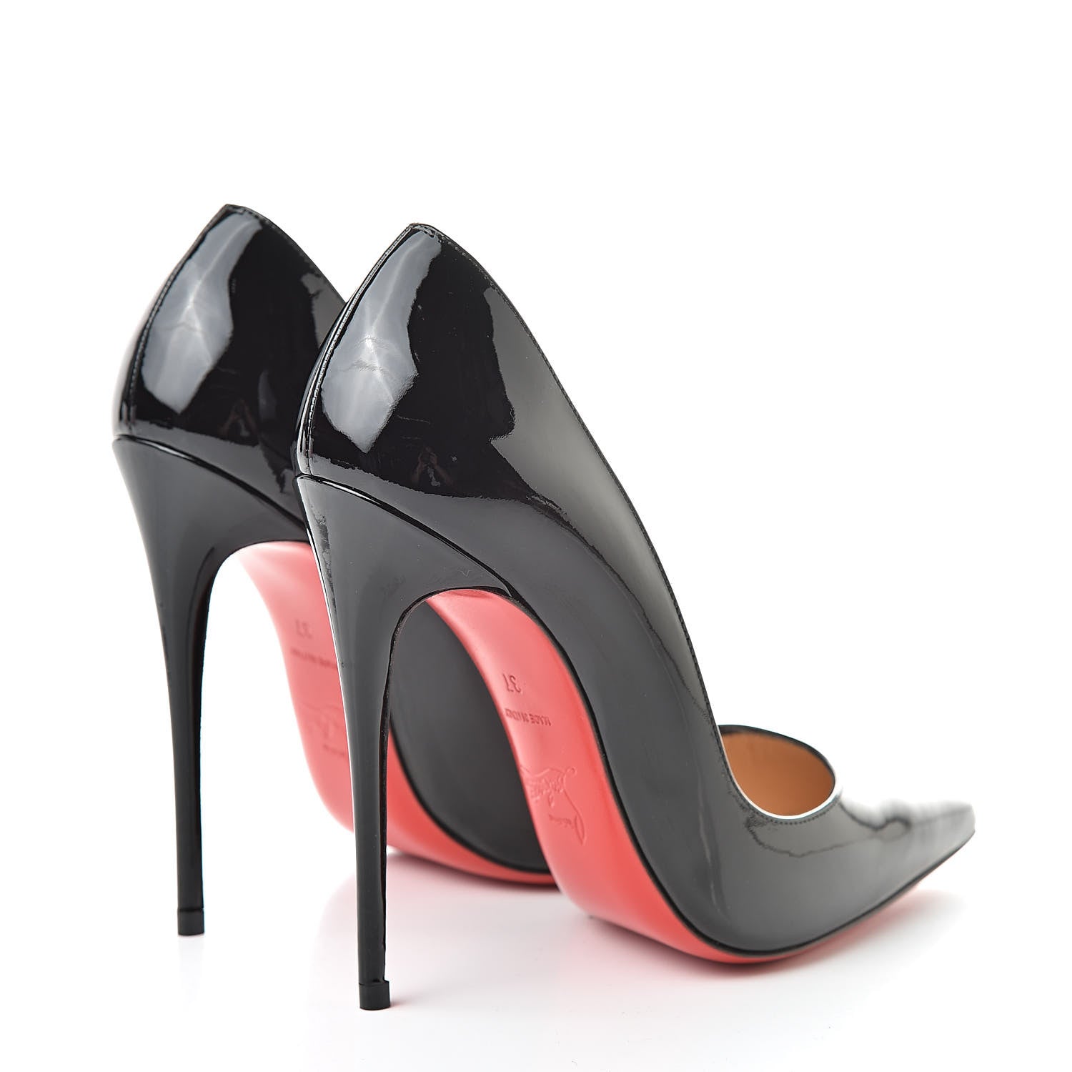 Christian Louboutin Patent So Kate 120 Pumps 37 Black 4 of 11