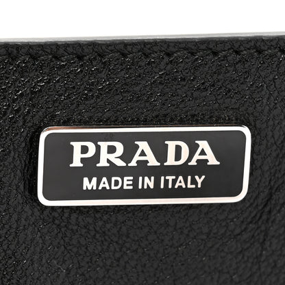 Prada City Calf Studded Folk Cahier Bag White Caramel 7 of 10
