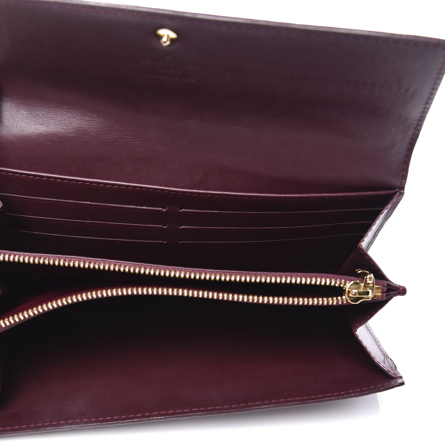 Vernis Sarah Wallet Rouge Fauviste