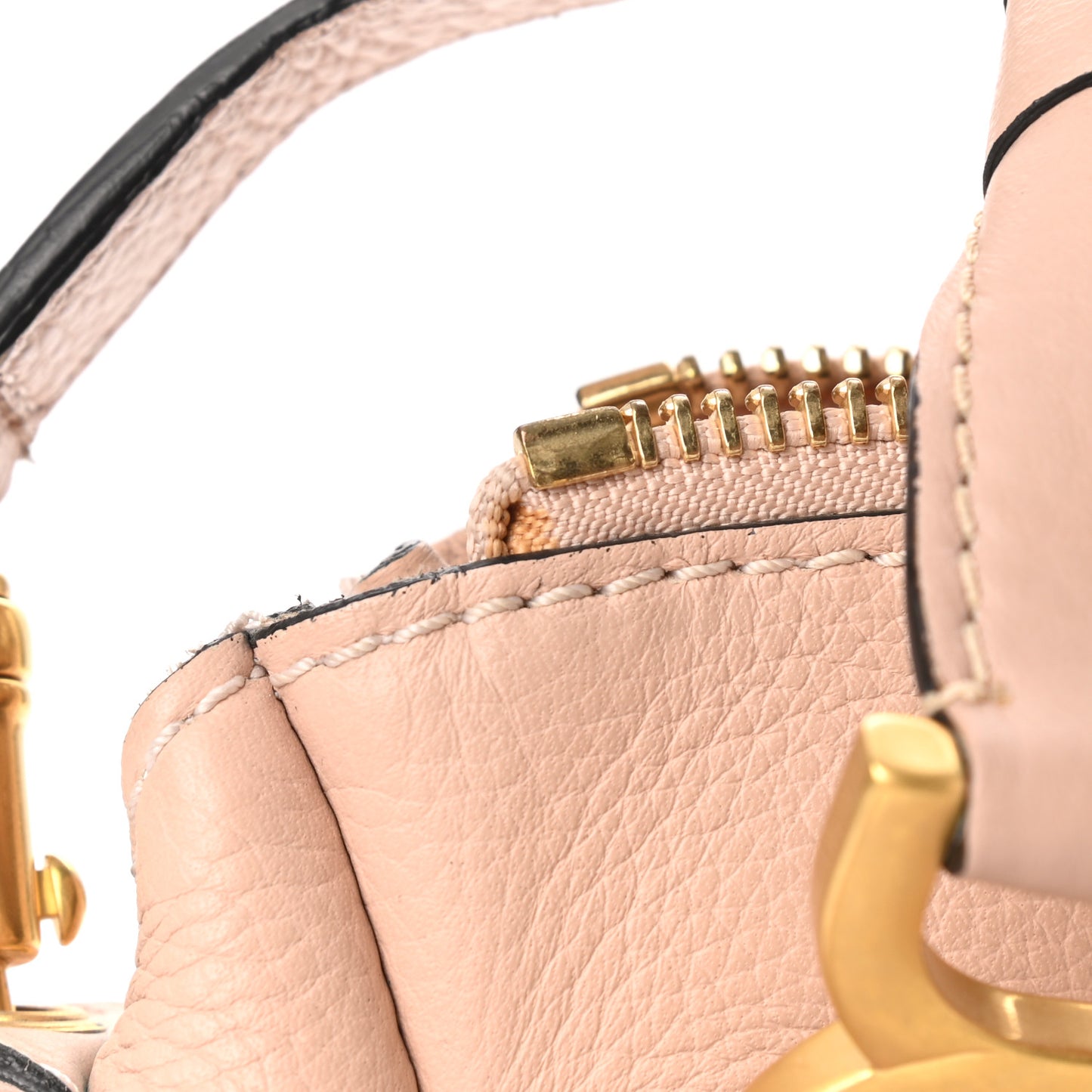 Calfskin Medium Marcie Satchel Pale Pink