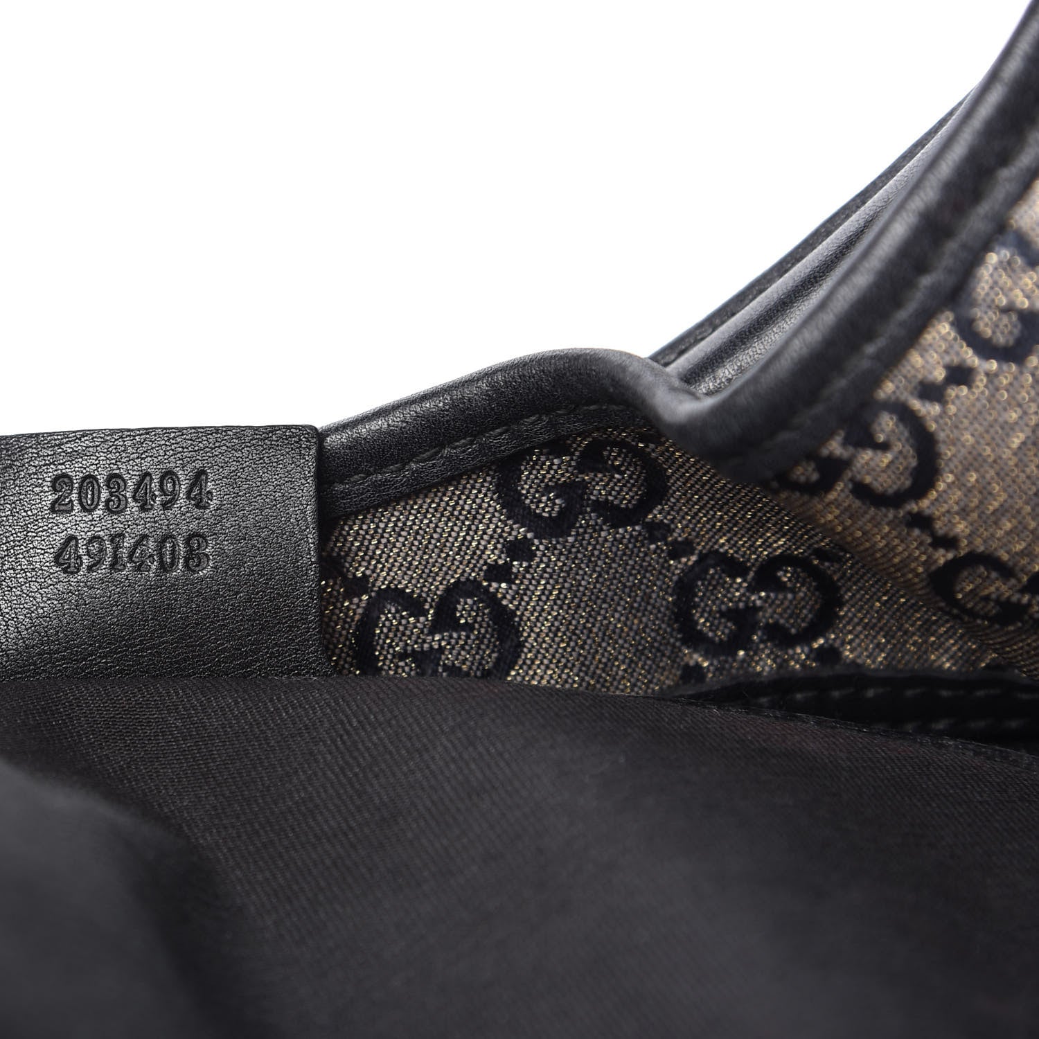 Gucci Crystal Monogram Medium Joy Shoulder Bag Black 9 of 16