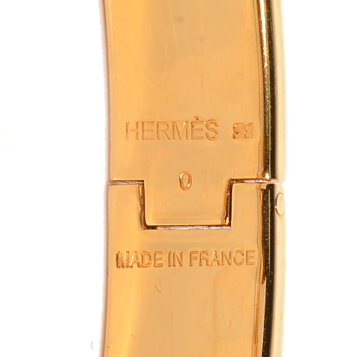 Hermes Enamel Narrow Clic Clac H Bracelet PM Black 4 of 5