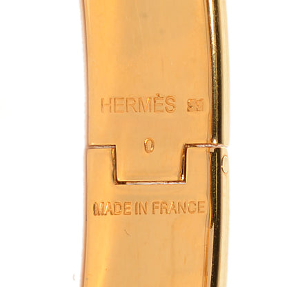 Hermes Enamel Narrow Clic Clac H Bracelet PM Black 4 of 5
