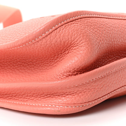Hermes Taurillon Clemence Evelyne III PM Crevette 9 of 10