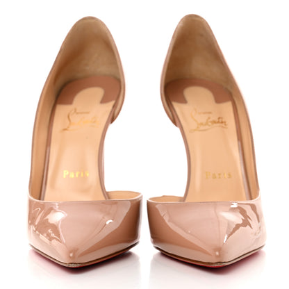 Christian Louboutin Patent Iriza 100 Pumps 40 Nude 2 of 10