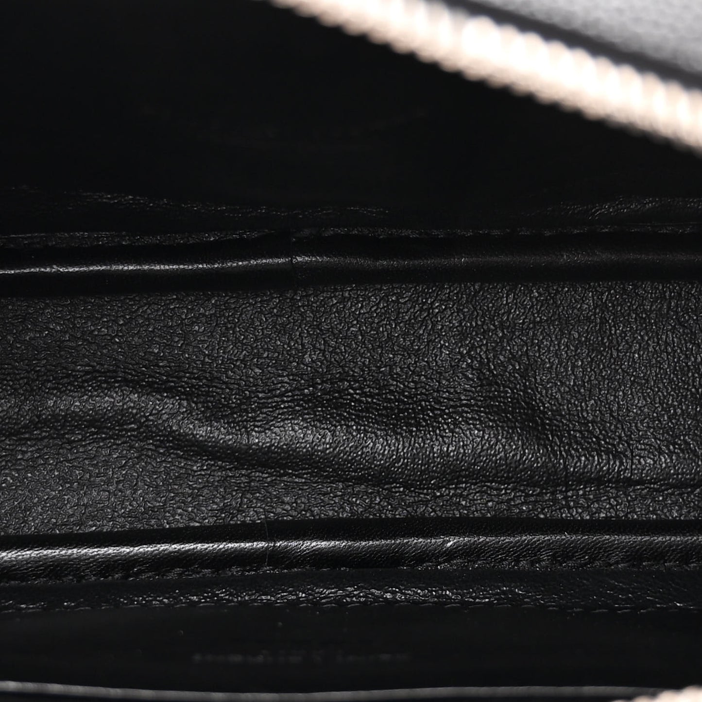 Grain De Poudre Matelasse Monogram Mini Lou Camera Bag Black