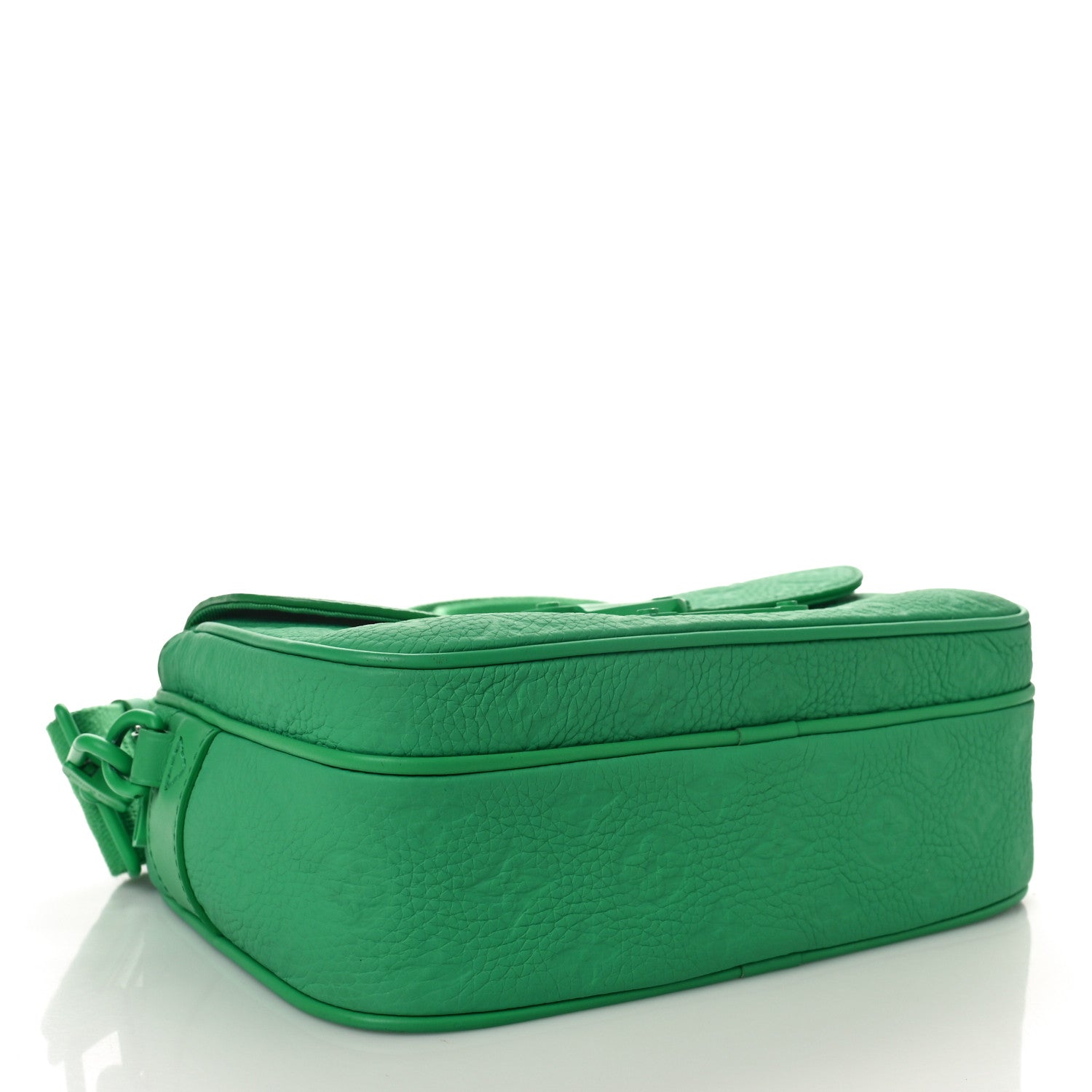 Louis Vuitton Taurillon Monogram S Lock Messenger Minty Green 4 of 10