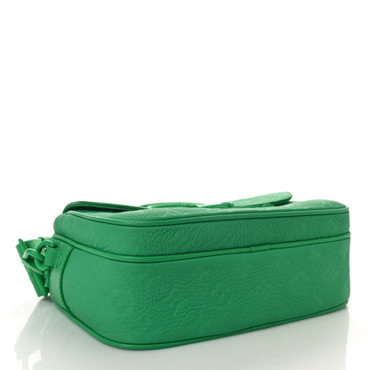 Louis Vuitton Taurillon Monogram S Lock Messenger Minty Green 4 of 10