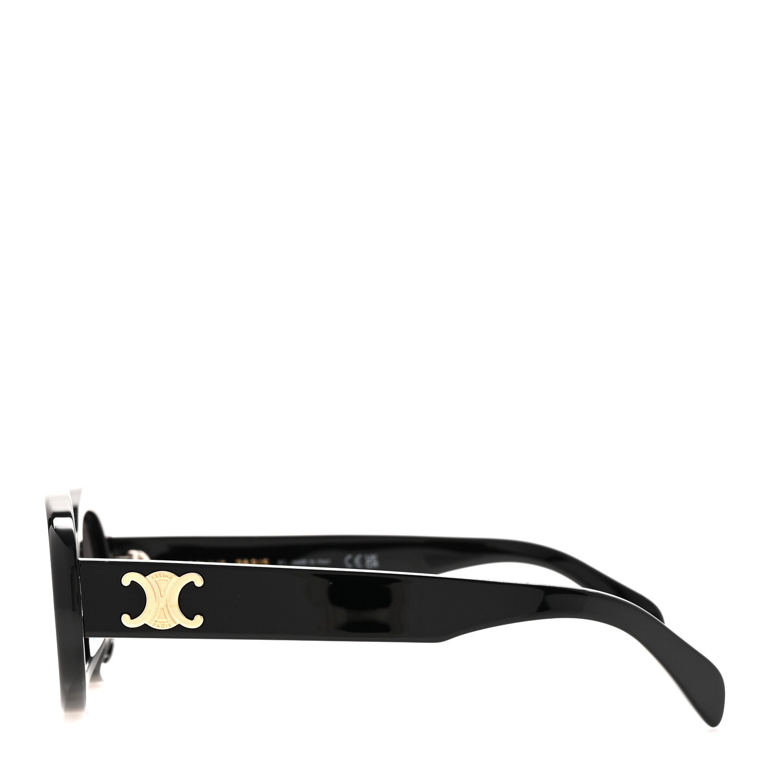 Celine Acetate Triomphe 01 Sunglasses CL 40194U Black 4 of 8