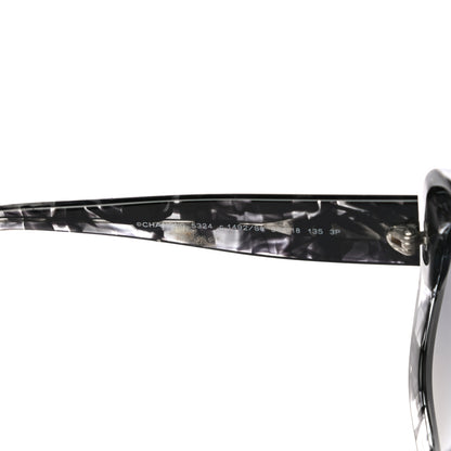 Chanel Acetate Square Plaid Frame Sunglasses 5324 Grey 6 of 7