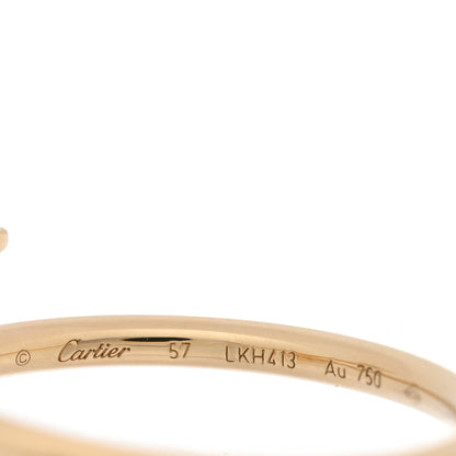 Cartier 18K Yellow Gold Small Juste Un Clou Ring 57 8 4 of 5